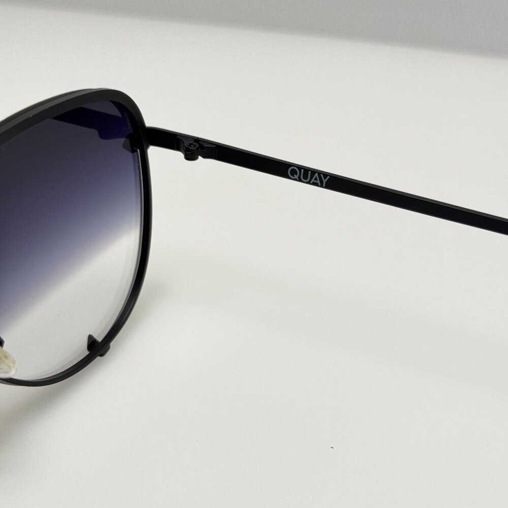 Quay Sunglasses HK Rimless 126 Black B - Picture 5 of 8